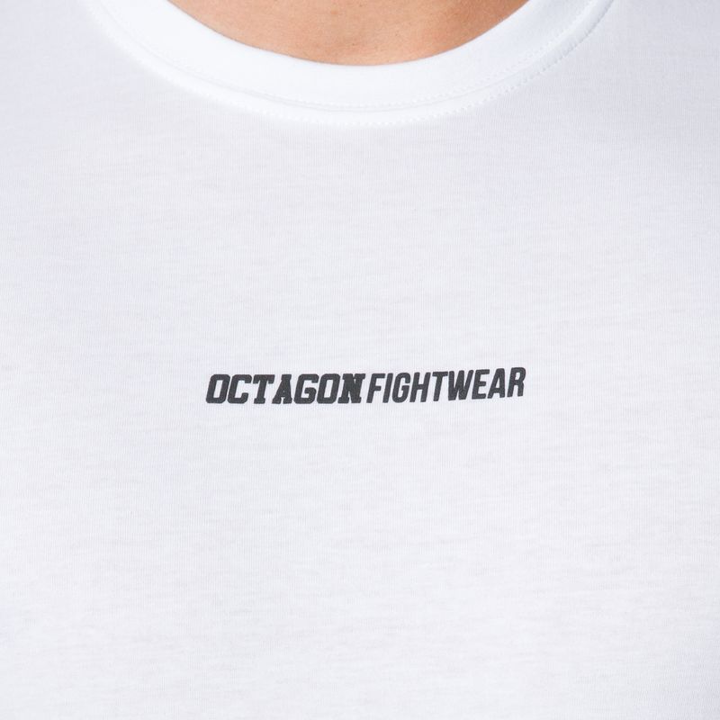 Футболка чоловіча Octagon Fight Wear Small біла 4