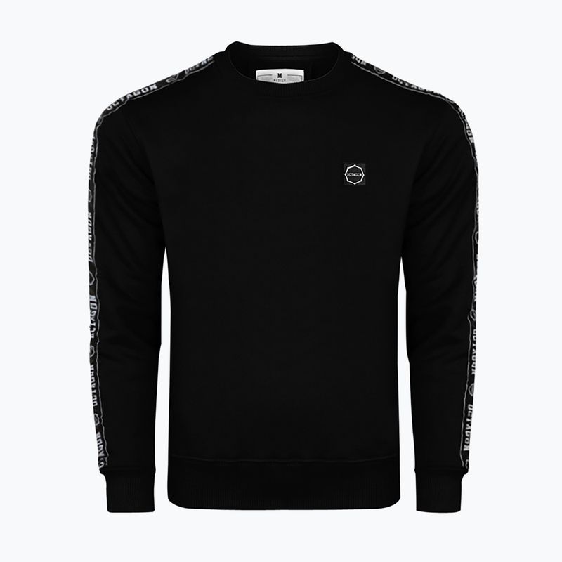 Кофта чоловіча Octagon Stripe чорна