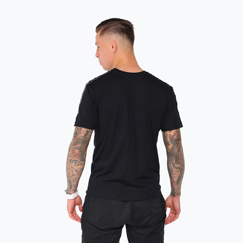 Футболка чоловіча Octagon Stripe black/white 2