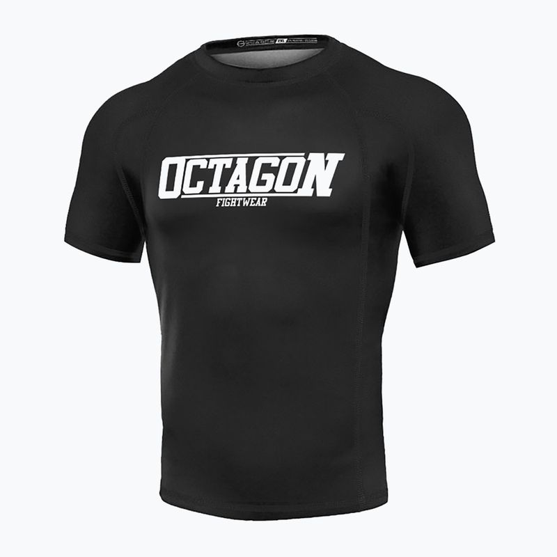 Octagon Premium Fight Wear чоловічі рашгарди чорні