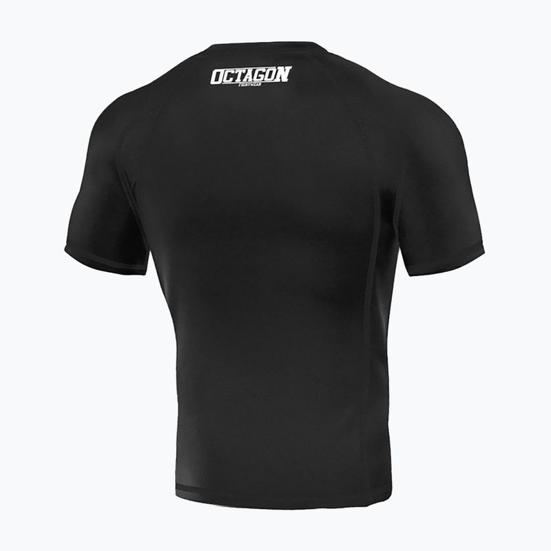 Octagon Premium Fight Wear чоловічі рашгарди чорні 2