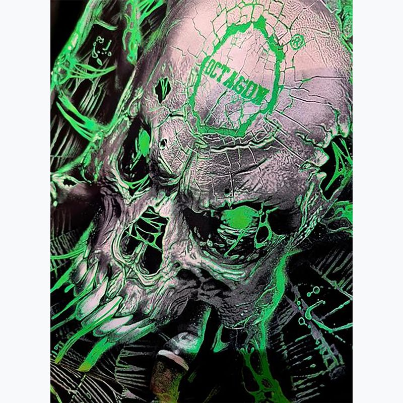 Чоловічі рашгарди Octagon Premium Spiderskull чорні/різнокольорові Rashguard 3
