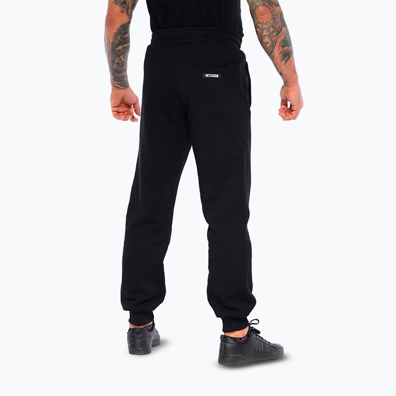Штани чоловічі Octagon Small Logo black 2