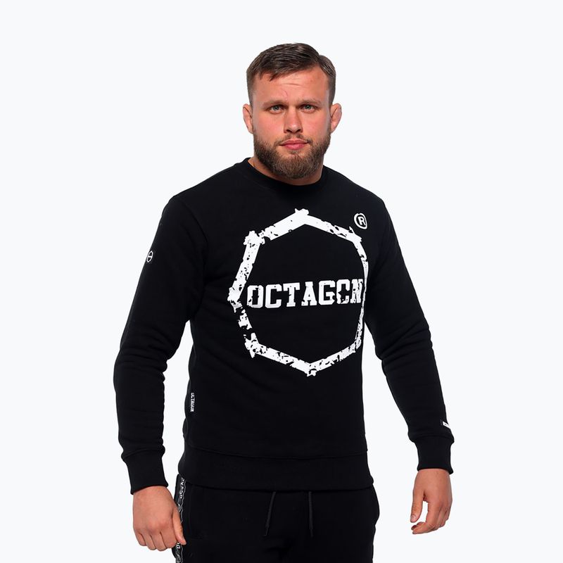 Кофта чоловіча Octagon Zęby black
