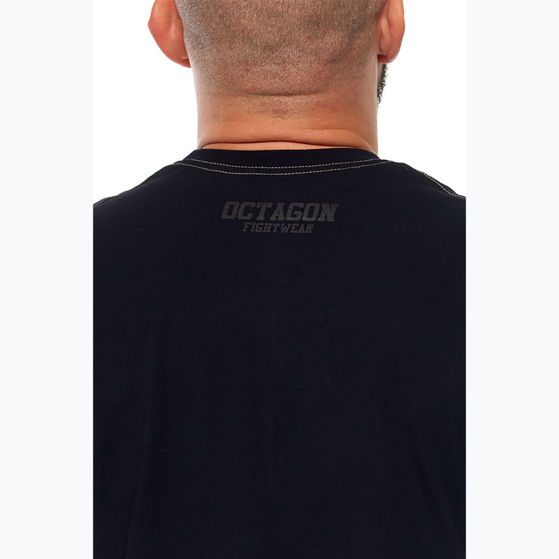 Футболка чоловіча Octagon FW Straight black 4