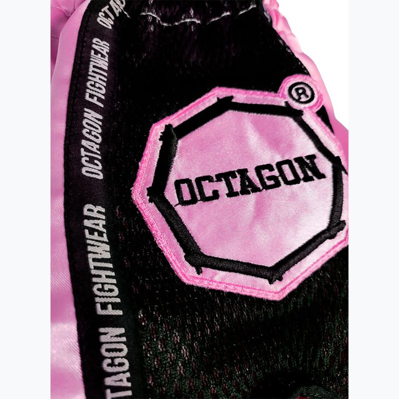 Шорти тренувальні чоловічі Octagon Muay Thai pink 4