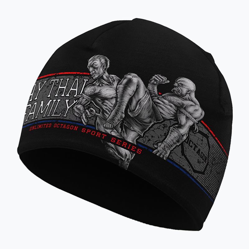 Шапка зимова Octagon Muay Thai black 2