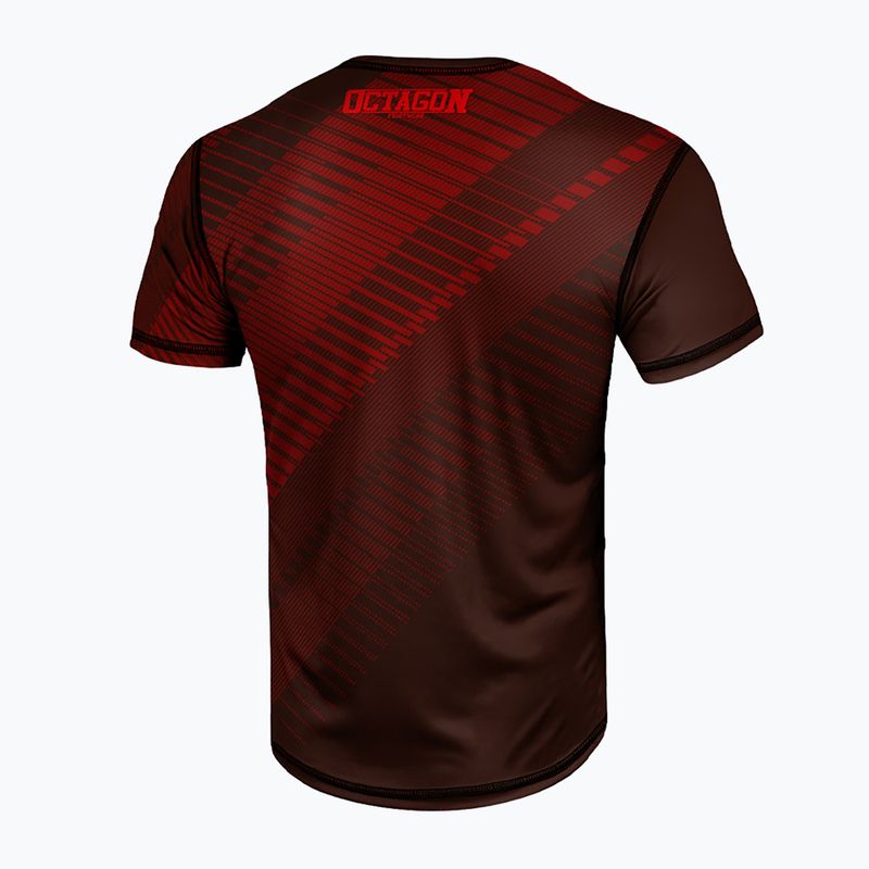 Футболка  чоловіча Octagon Sport Blocks red 2