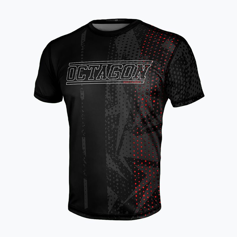 Чоловіча футболка Octagon Octagonal чорна