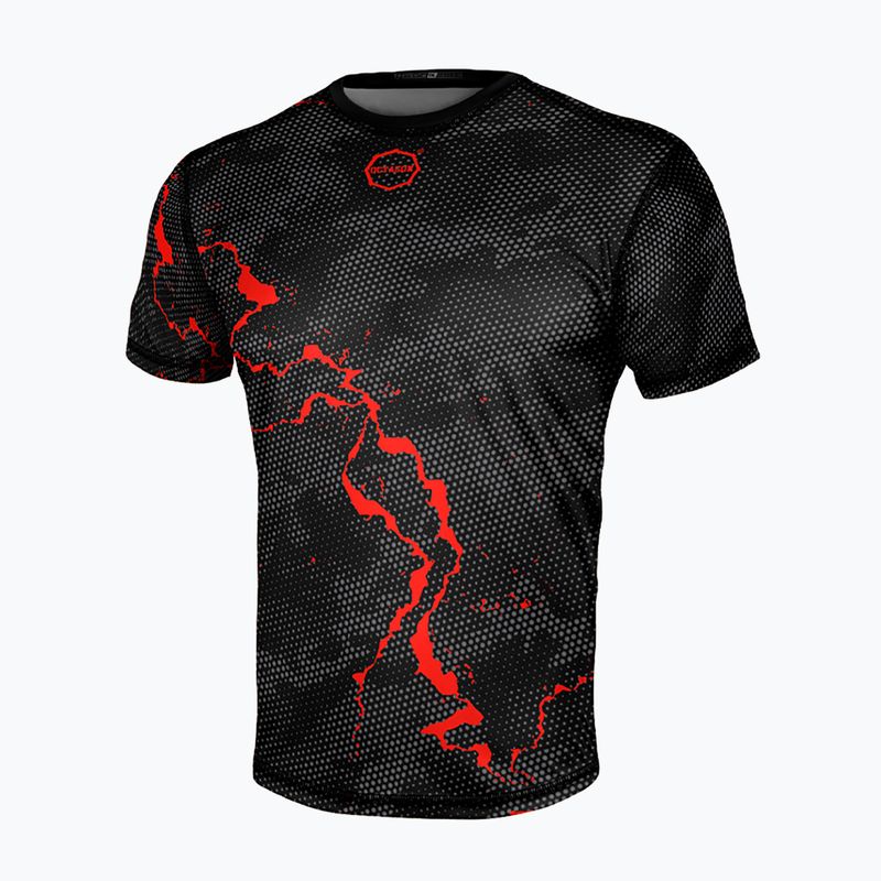 Чоловіча тренувальна футболка Octagon Marble camo червона