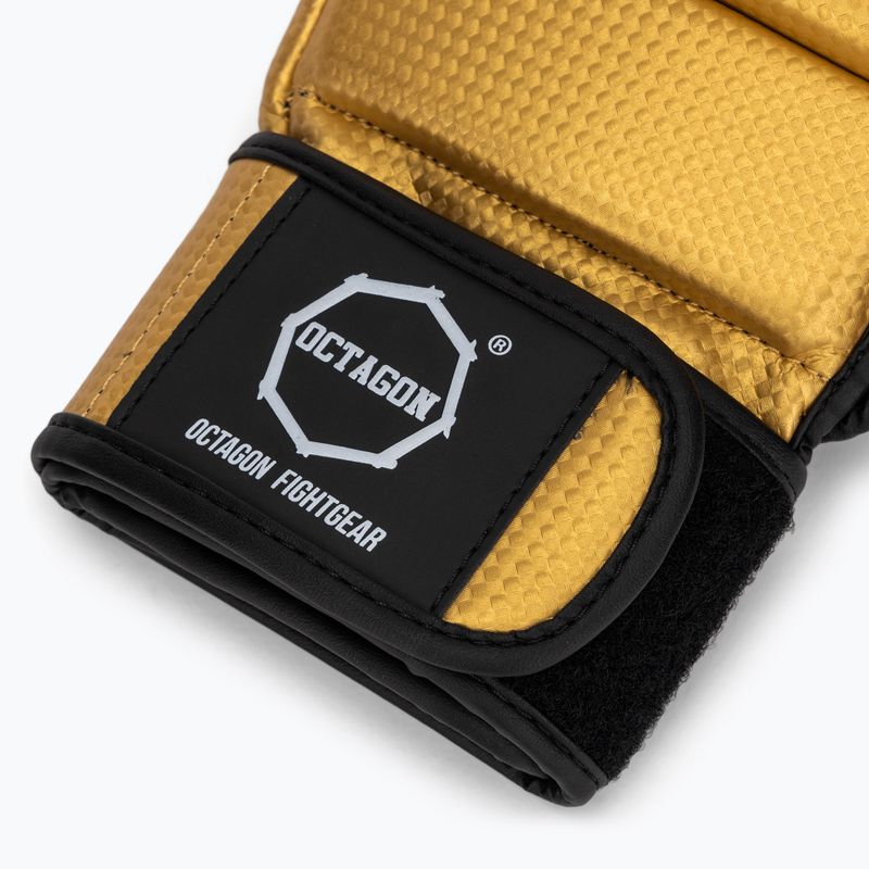 Рукавиці спарингові Octagon Kevlar MMA gold 5