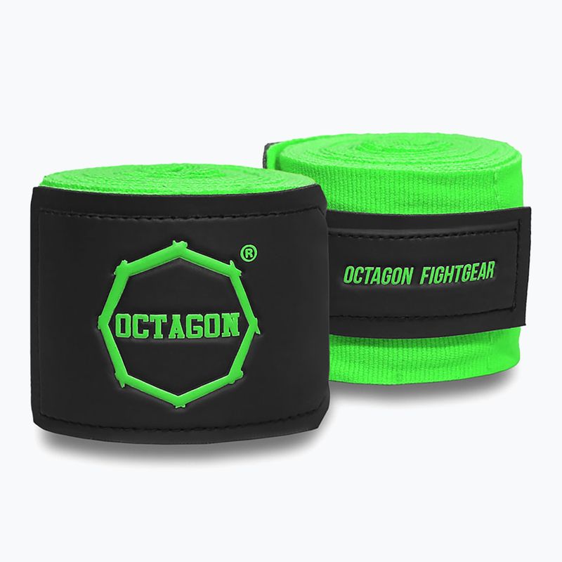 Бинти боксерські Octagon Fightgear Supreme Basic 300 см light green