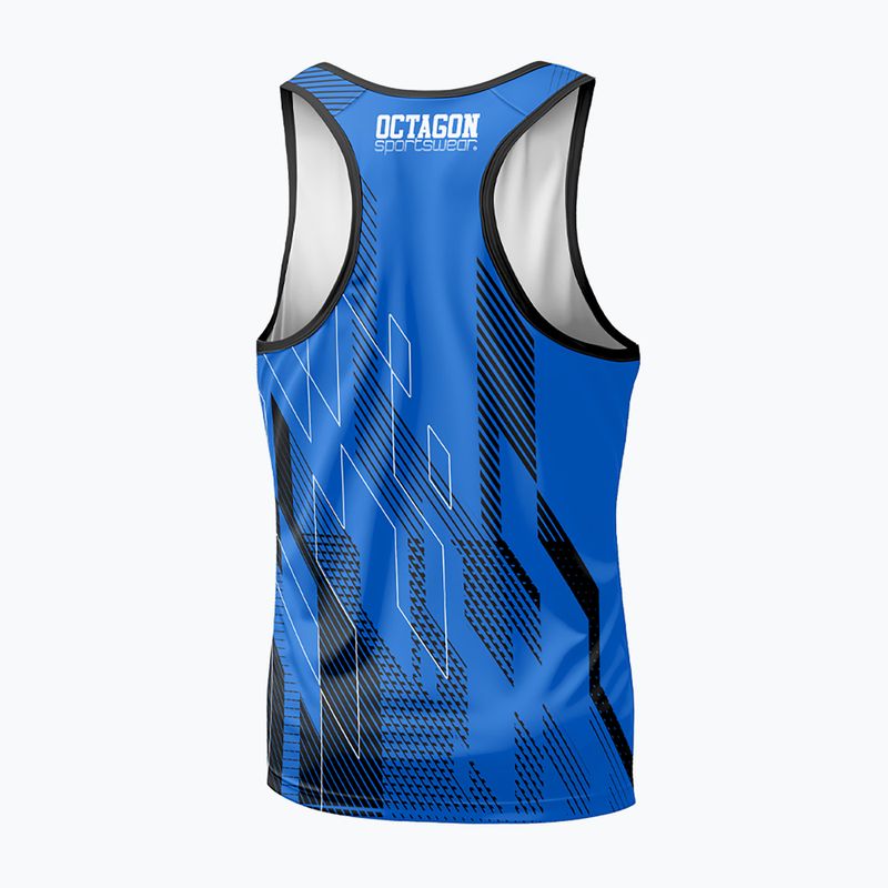 Чоловіча майка Octagon Diamond blue 2