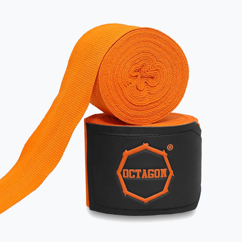 Бинти боксерські Octagon Fightgear Supreme Basic 300 см orange 2