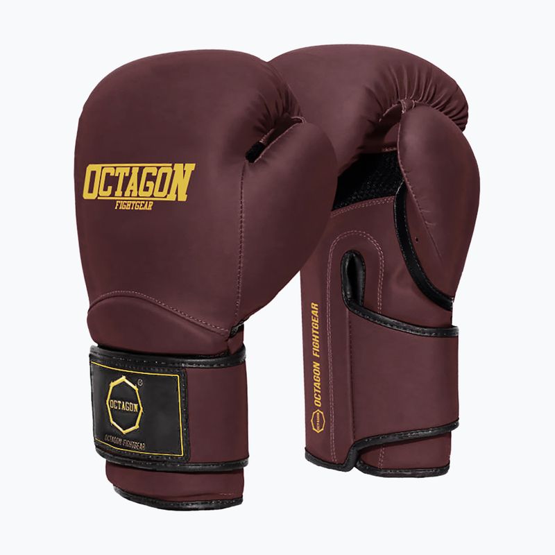 Рукавиці боксерські Octagon Matt bronze