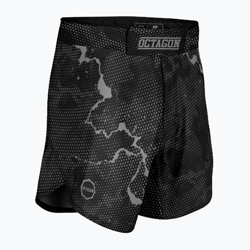 Шорти для тренувань чоловічі Octagon Marble Camo MMA camo grey 3