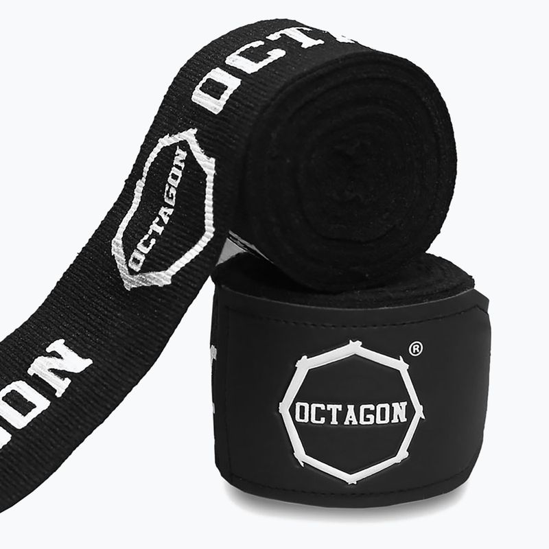 Бинти боксерські Octagon Fightgear Supreme Printed 500 cm black/white 2