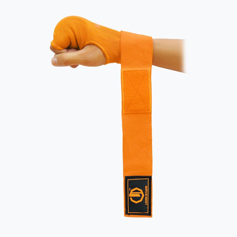 Рукавиці внутрішні Octagon Legion Advance Tech Gel orange 2