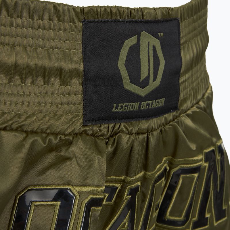 Шорти для тренувань Octagon Kickboxing/Muay Thai Legion Future Premium army green 3