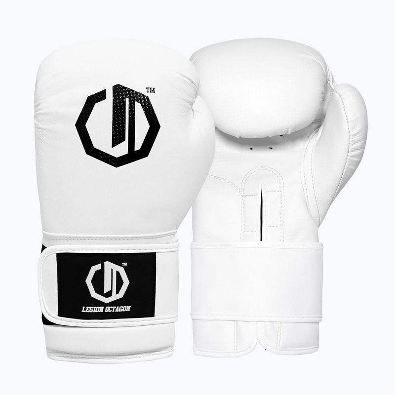 Боксерські рукавички Octagon Legion Kevlar white