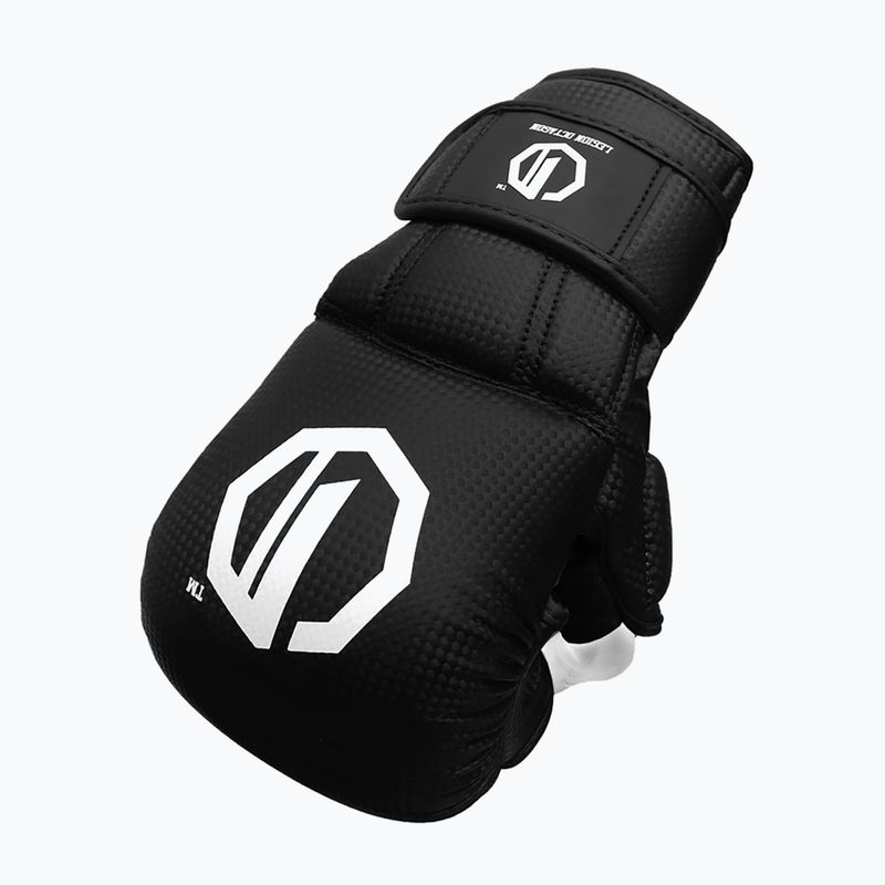 Рукавиці спарингові Octagon Legion Kevlar MMA black 3