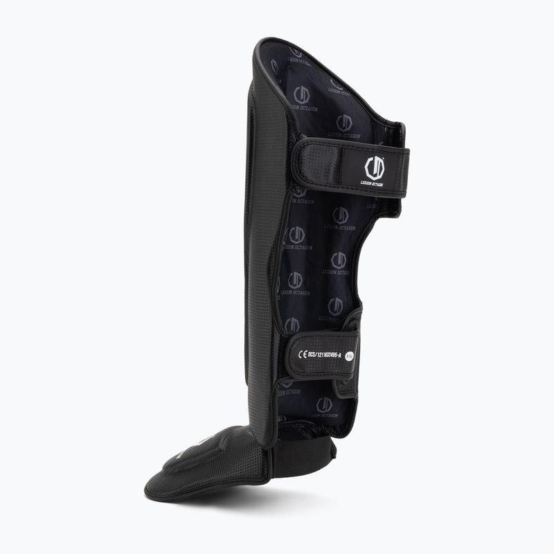 Захист для гомілок та стоп Octagon Legion Kevlar black 3