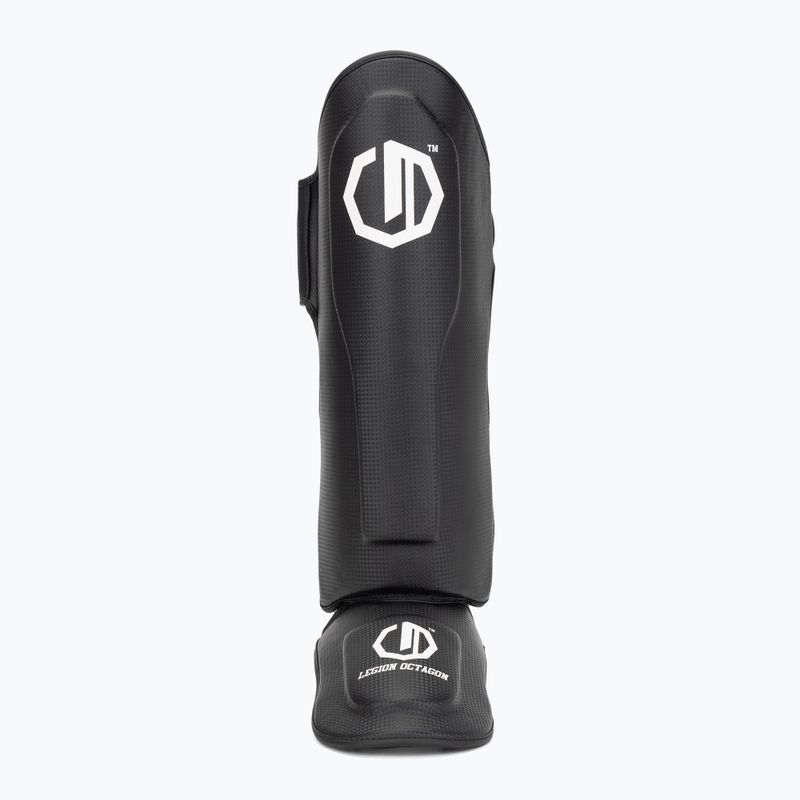 Захист для гомілок та стоп Octagon Legion Kevlar black 4