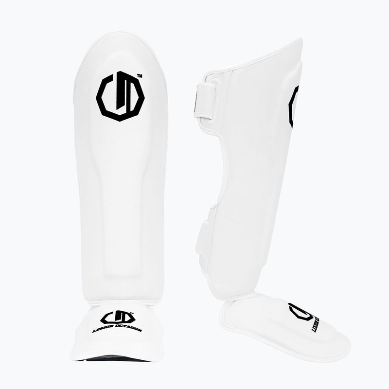 Захист для гомілок та стоп Octagon Legion Kevlar white 3