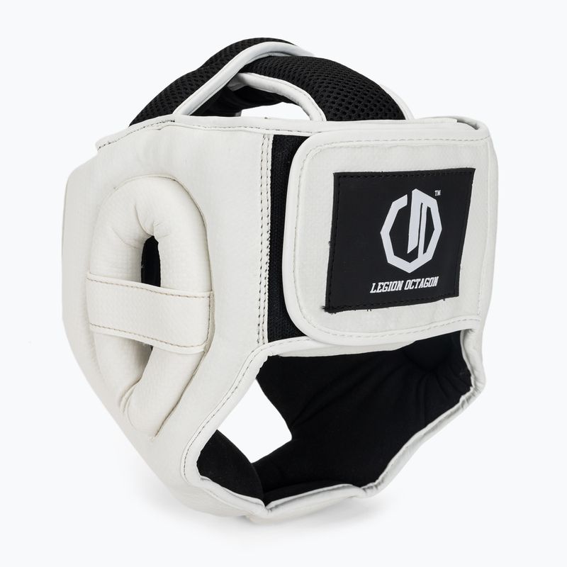Шолом боксерський Octagon Legion Kevlar white 3