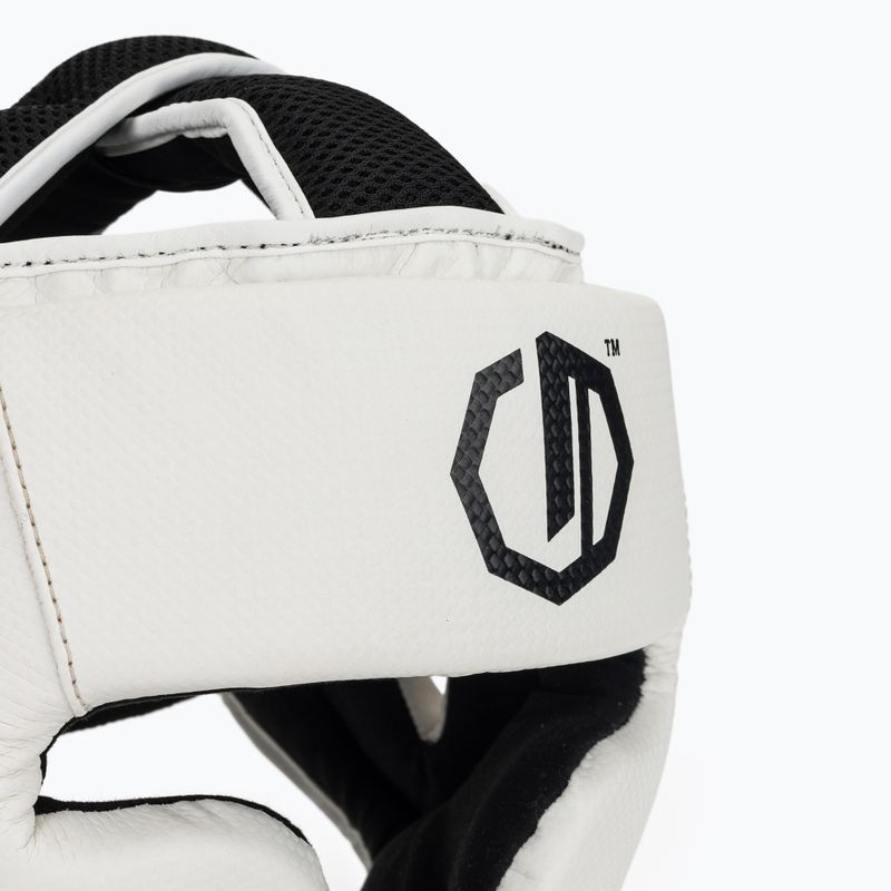Шолом боксерський Octagon Legion Kevlar white 4