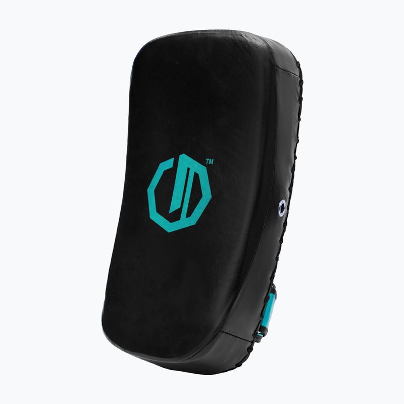 Щит для тренувань тренерський Octagon Thai Pad PAO Legion Matrix 2 шт. black/sea green 3