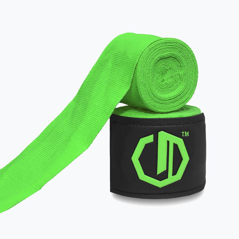 Бинти боксерські Octagon Legion Supreme 400 cm light green 2
