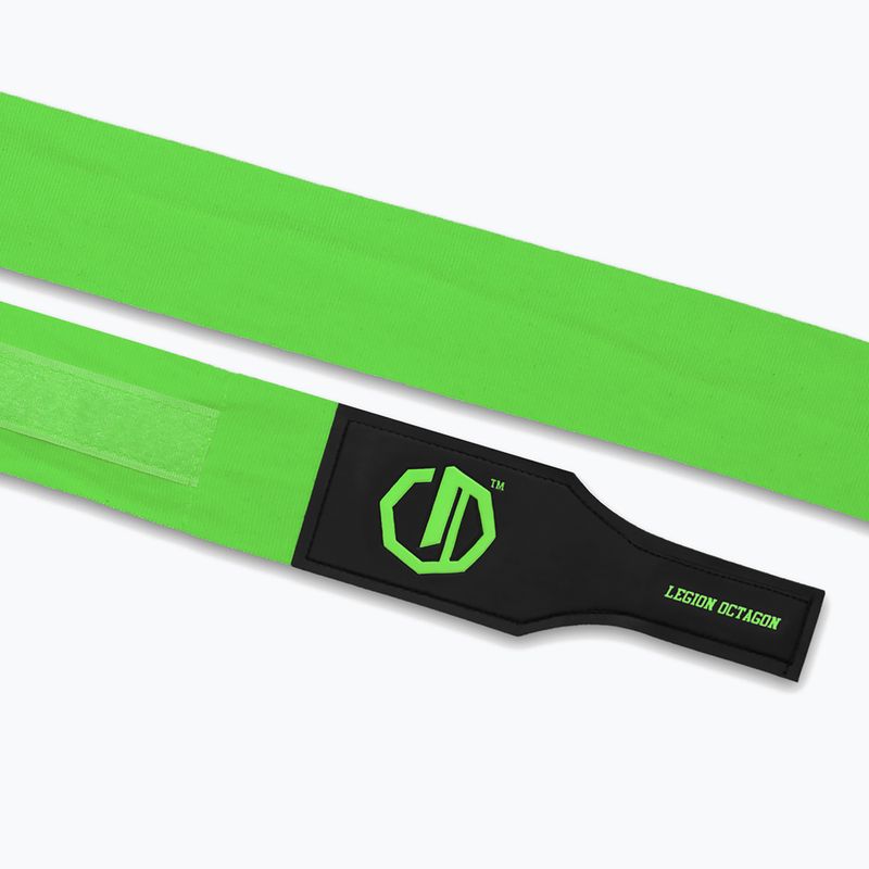 Бинти боксерські Octagon Legion Supreme 500 cm light green 3