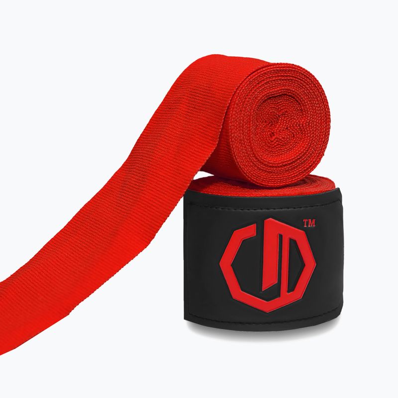 Бинти боксерські Octagon Legion Supreme 500 cm red 2