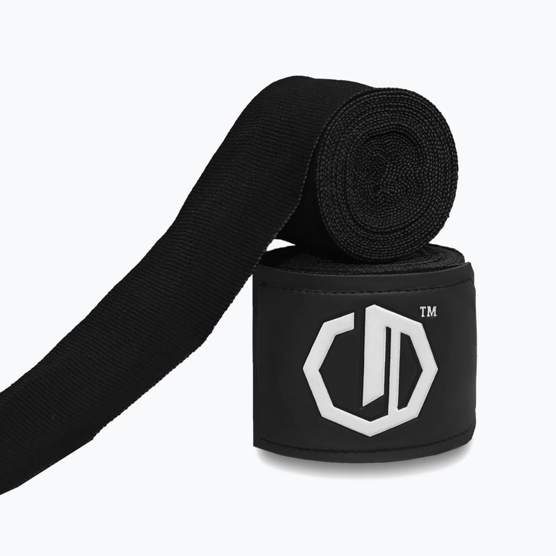 Бинти боксерські Octagon Legion Supreme 500 cm black/white 2