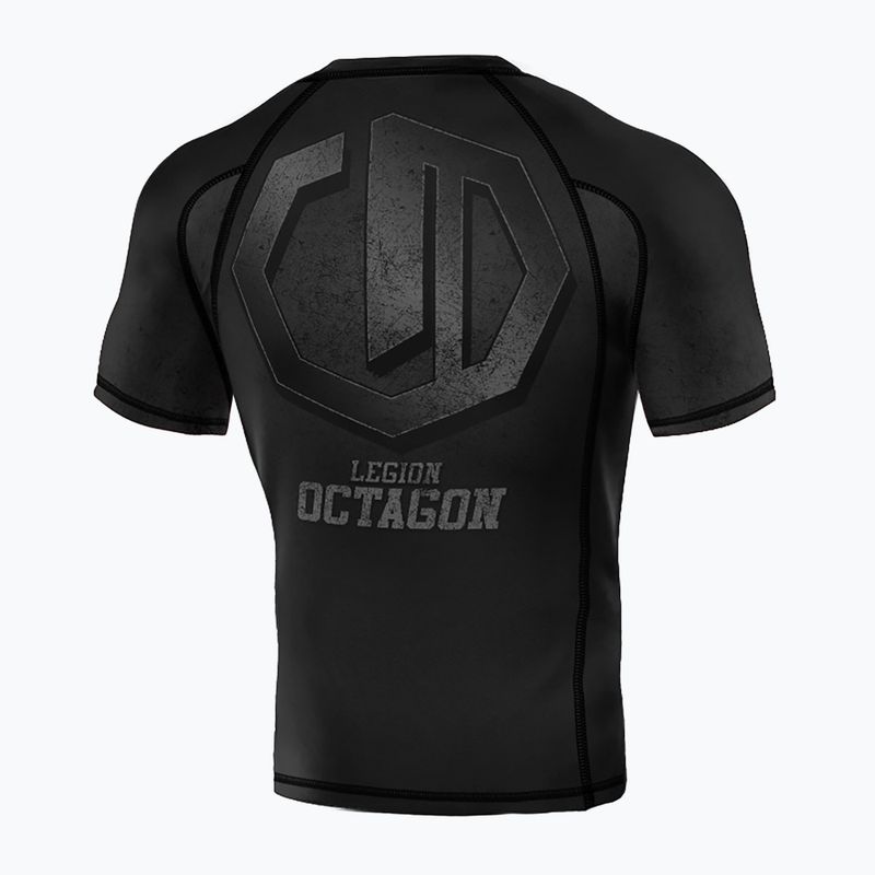 Рашгард чоловічий Octagon Legion Premium Conquest black/grey 2