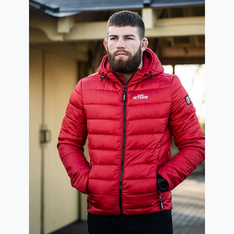 Куртка зимова чоловіча Octagon Legion Florida red 5