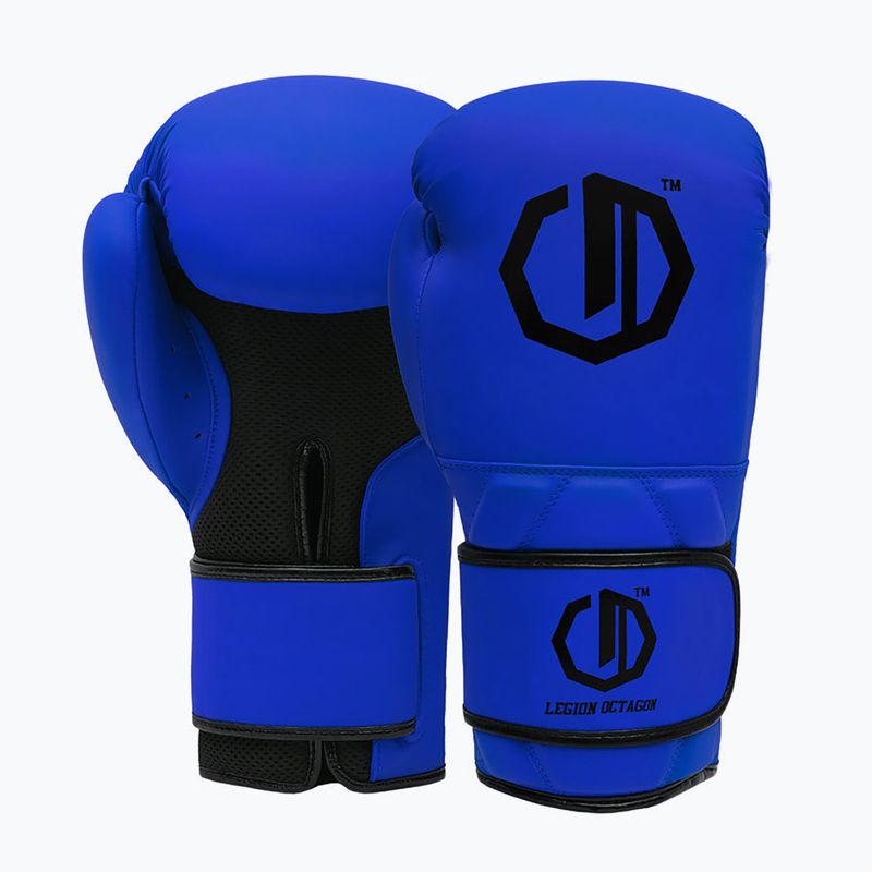 Рукавиці боксерські Octagon Legion Enforcer + Мішок dark blue 2