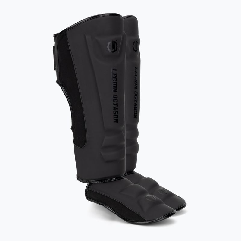 Захист для гомілок та стоп Octagon Legion Enforcer black