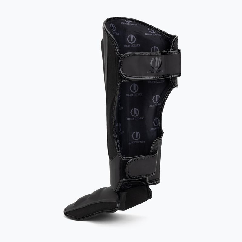 Захист для гомілок та стоп Octagon Legion Enforcer black 3
