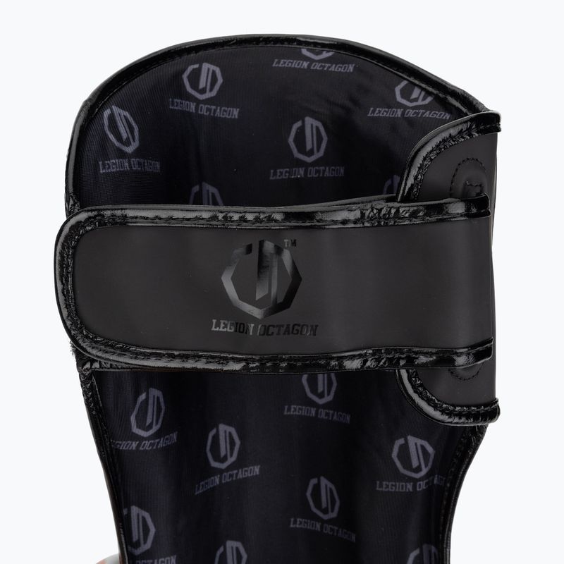 Захист для гомілок та стоп Octagon Legion Enforcer black 7