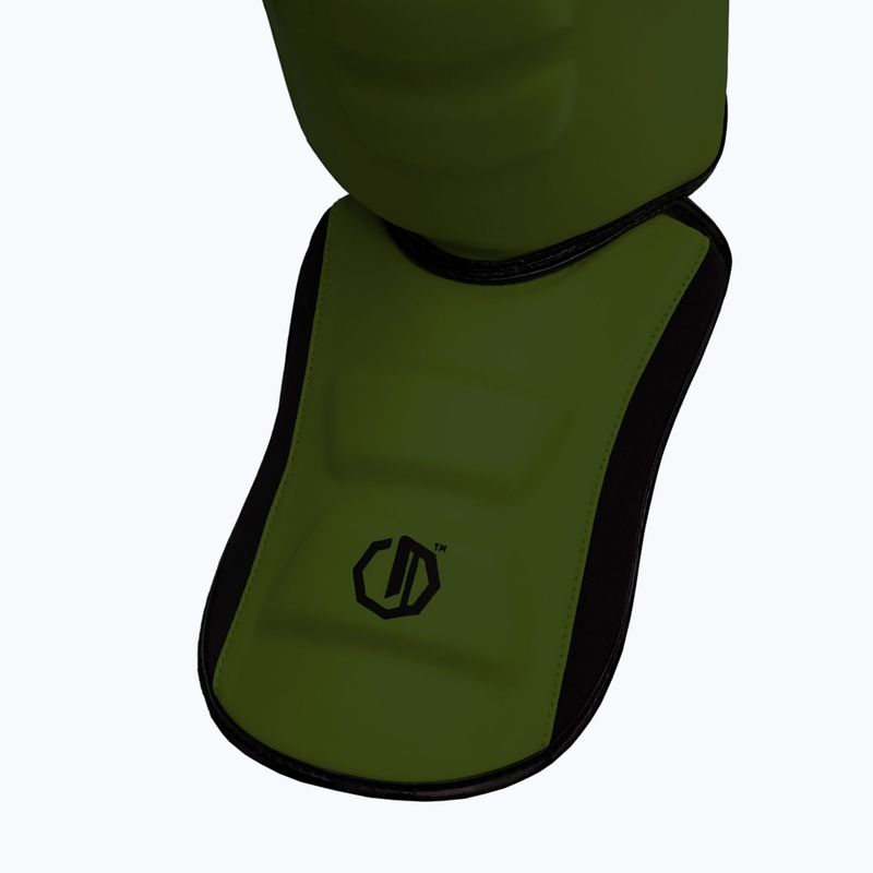 Захист для гомілок та стоп Octagon Legion Enforcer dark green 4