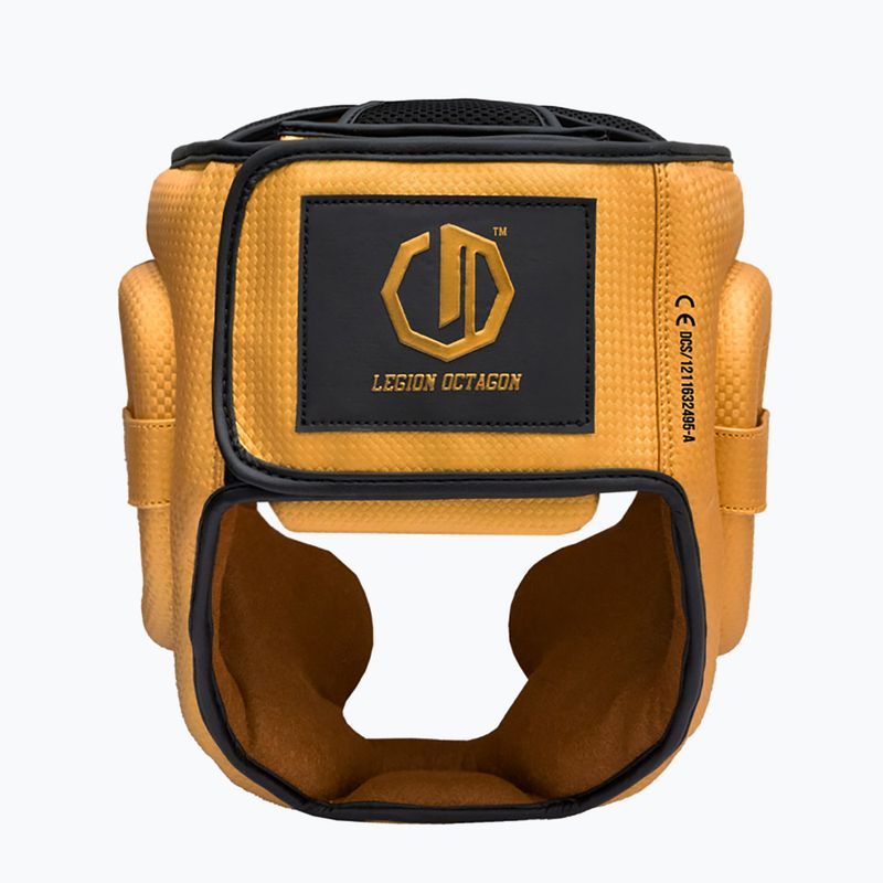 Шолом боксерський Octagon Legion Kevlar gold 2