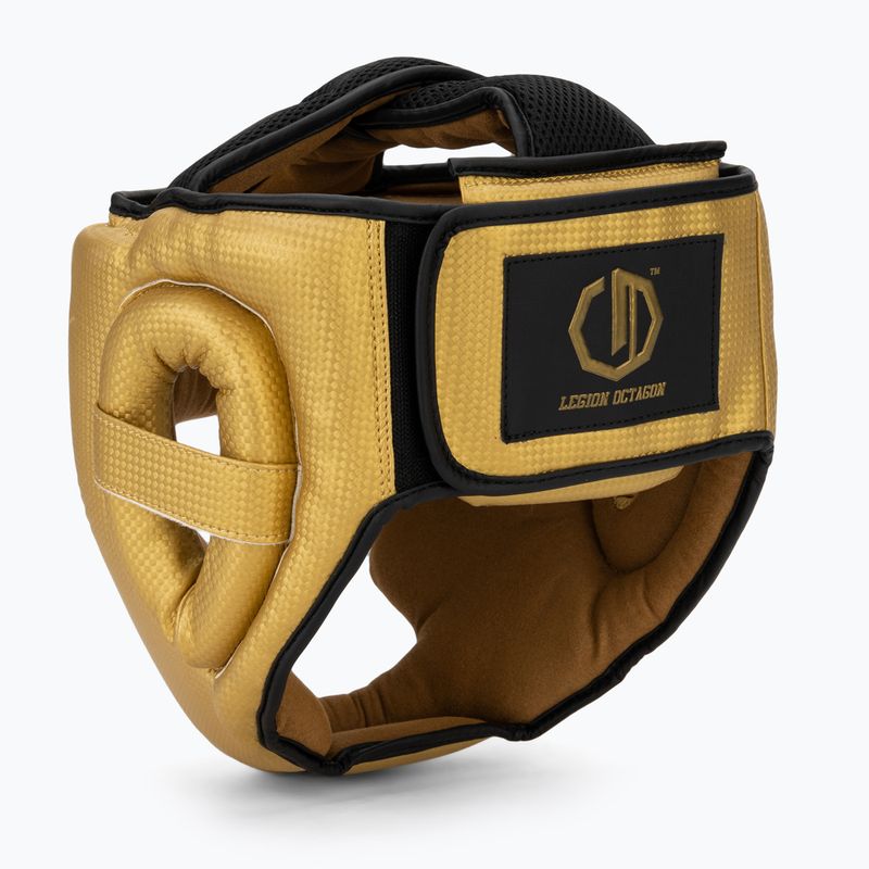 Шолом боксерський Octagon Legion Kevlar gold 3