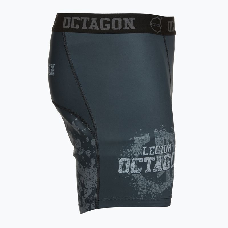 Шорти для тренувань чоловічі Octagon Legion Grunge black/grey 3