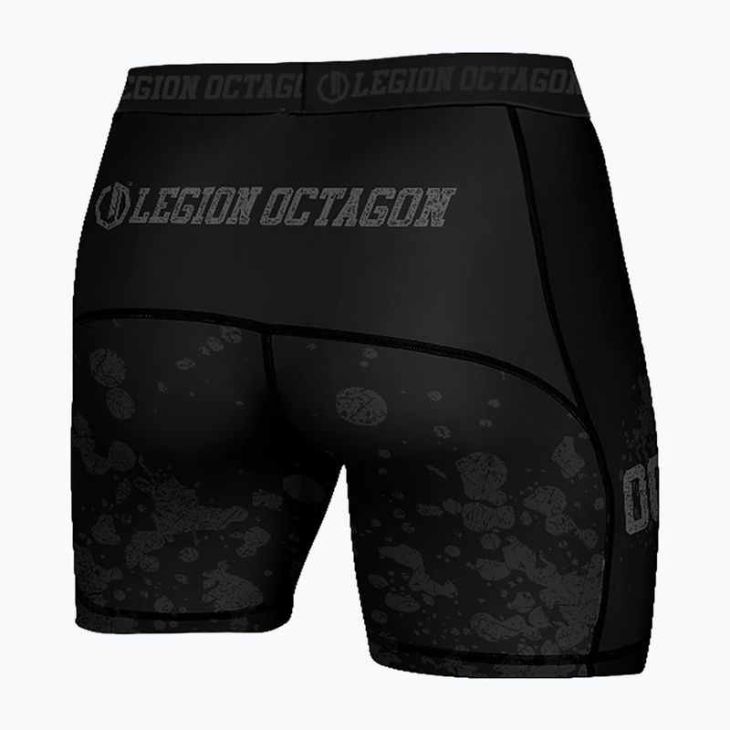 Шорти для тренувань чоловічі Octagon Legion Grunge black/grey 2