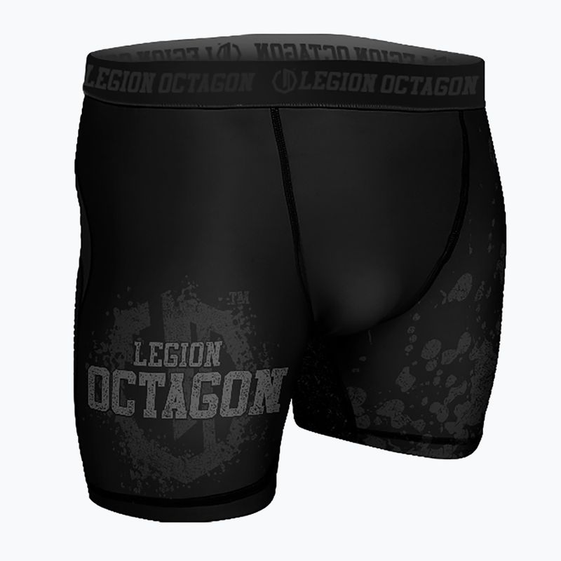 Шорти для тренувань чоловічі Octagon Legion Grunge black/grey 3