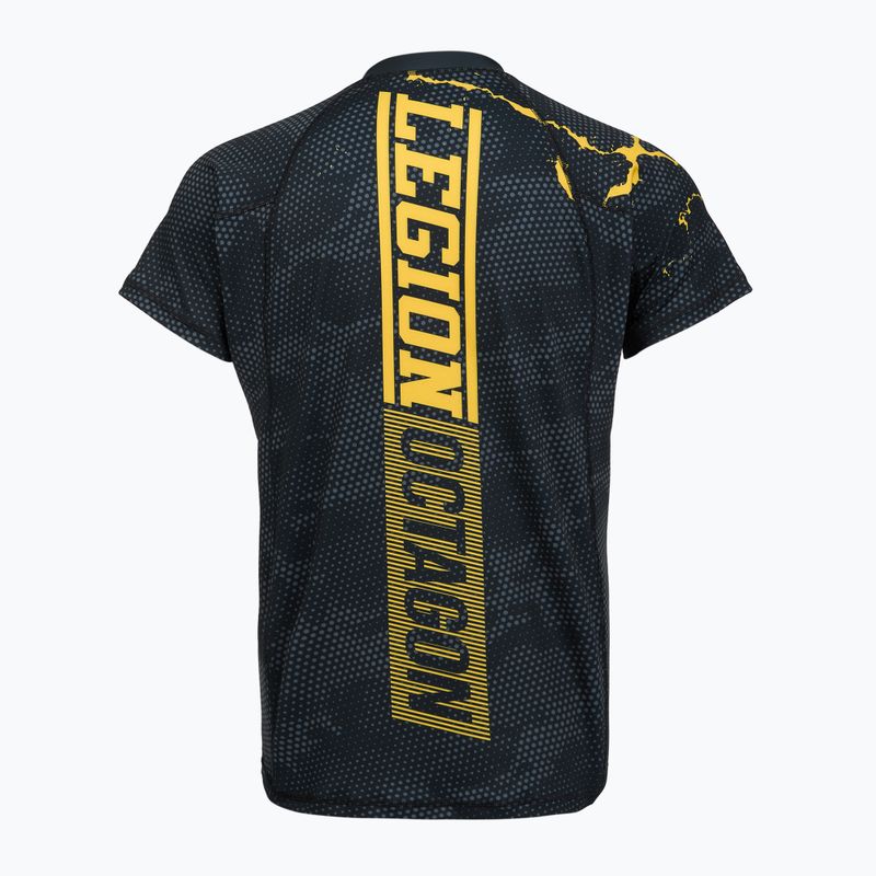 Рашгард чоловічий Octagon Legion Premium black/yellow 2