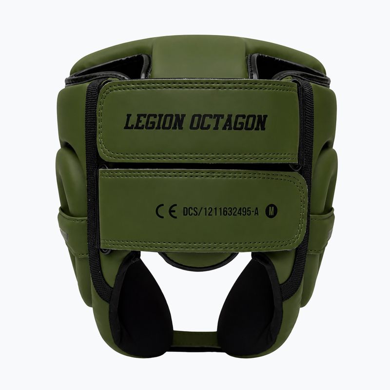 Шолом боксерський Octagon Legion Enforcer dark green 2