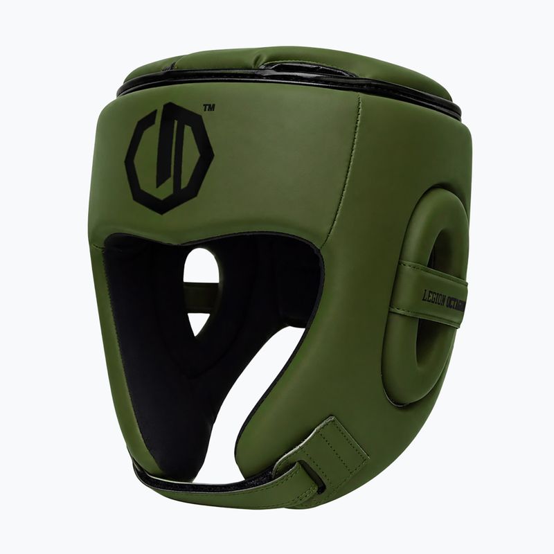 Шолом боксерський Octagon Legion Enforcer dark green 3
